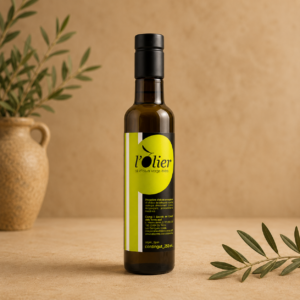Glass Bottle of 250ml of Oil