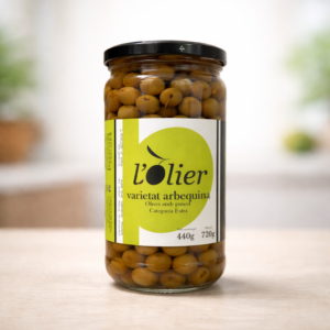 Olives arbequines 440gr l'Olier