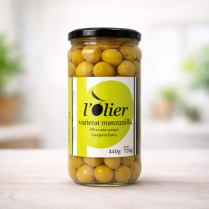 Olives manzanilla 440gr l'Olier