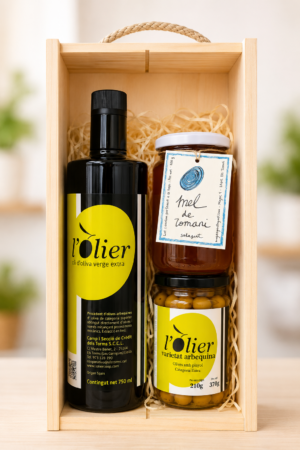 Lot nº 5 - caixa de fusta l'Olier